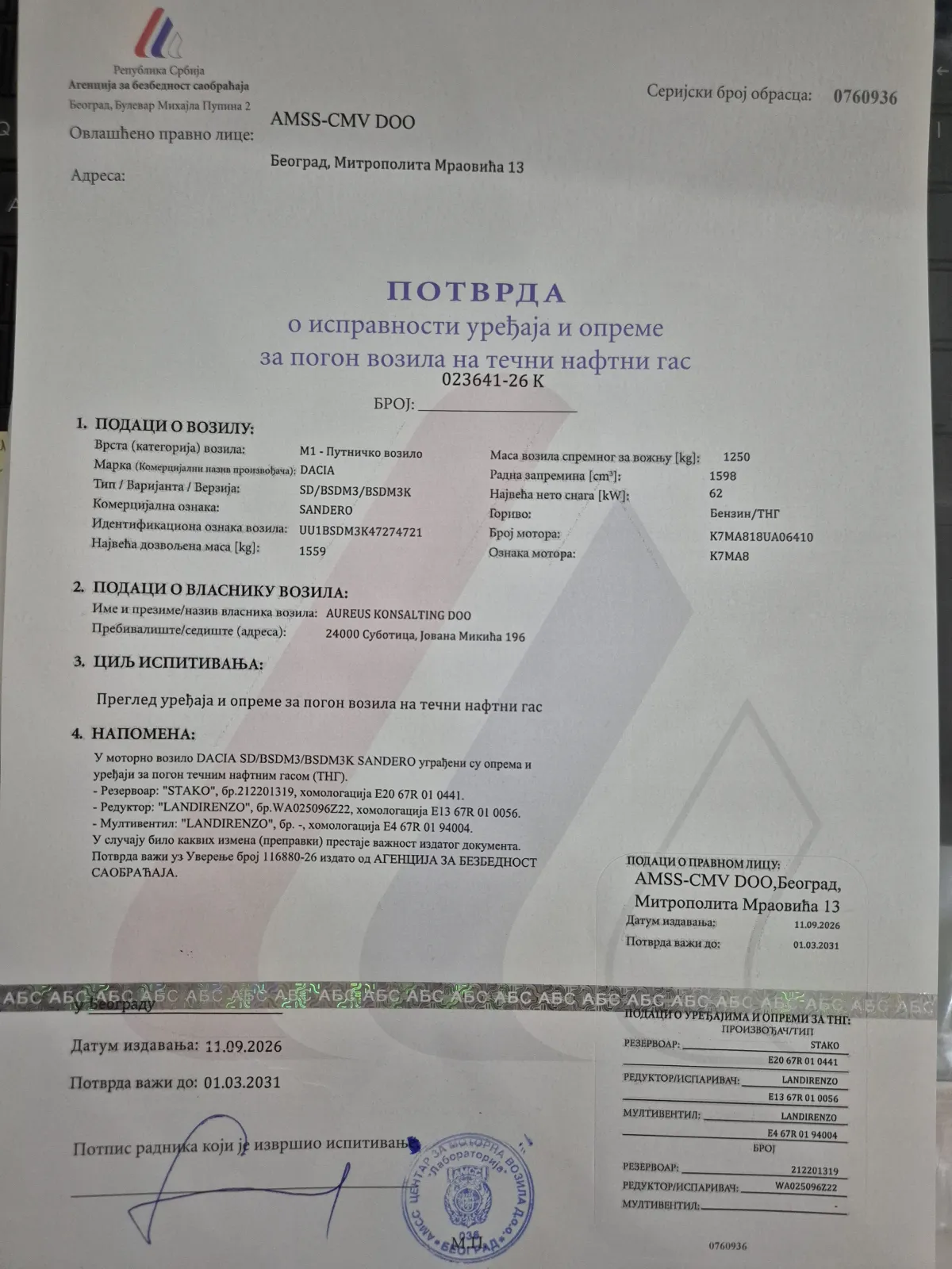Dacia Stepway 1.6 lpg (2012) - slika 41